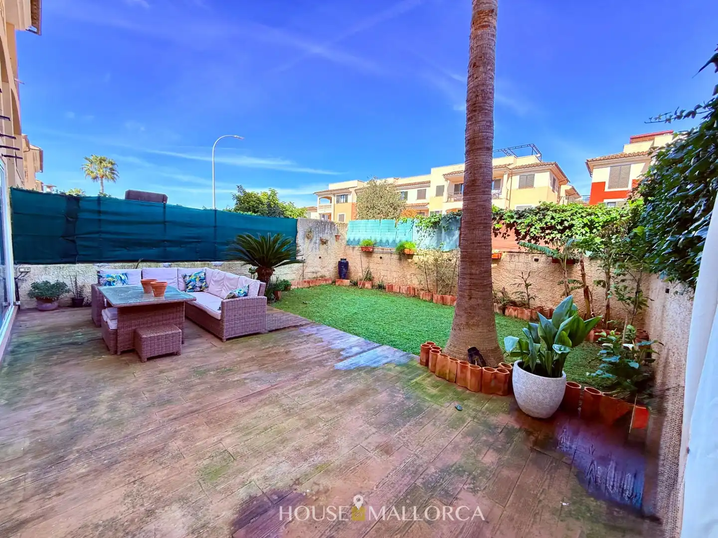 Jardín de Planta baja en venta en Marratxí con Aire acondicionado, Jardín privado y Terraza