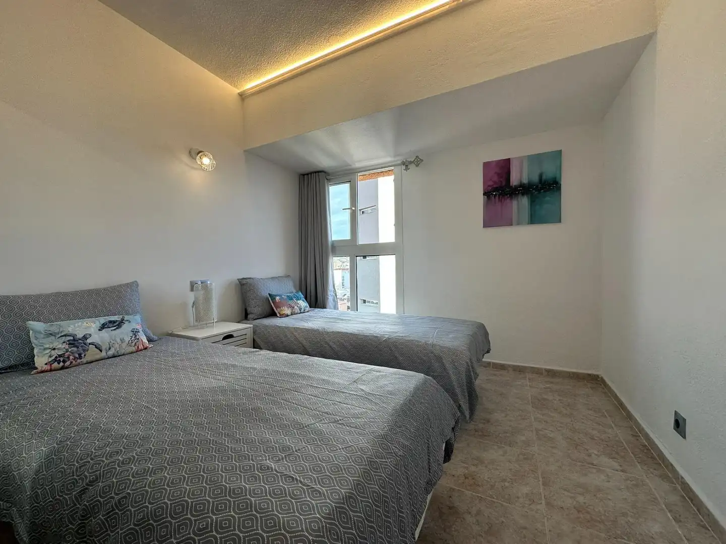 Bedroom of Apartments for rent in Fuengirola  with Air Conditioner, Terrace and Furnished