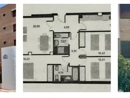 Flat for sale in  Granada Capital  with Air Conditioner, Terrace and Swimming Pool