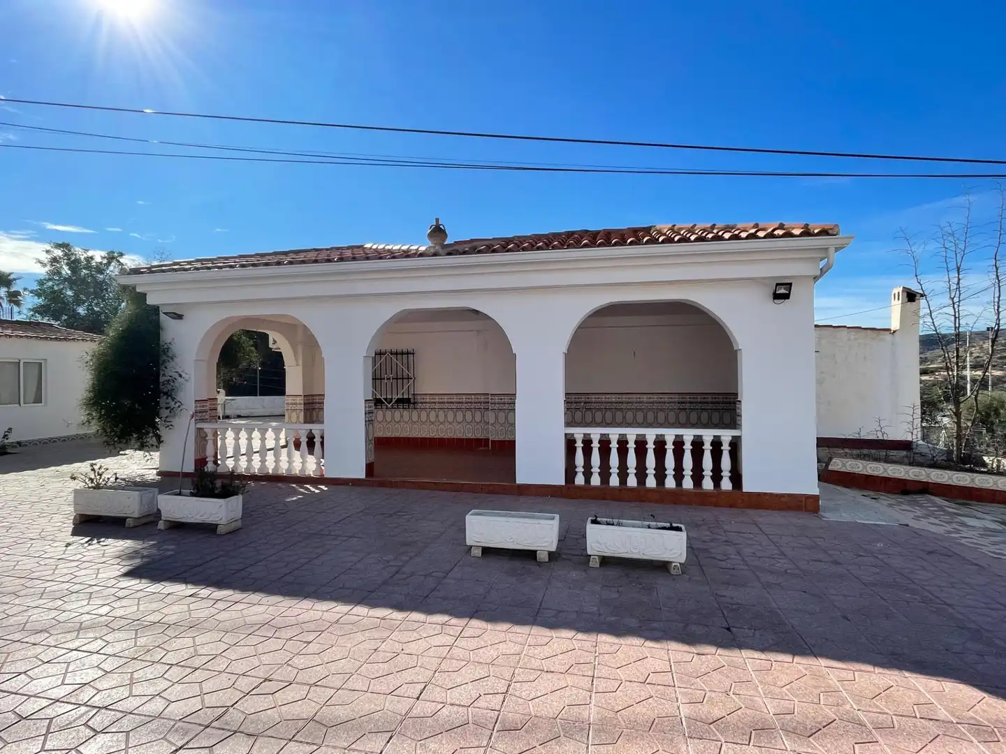 Vista exterior de Casa o xalet en venda en Aspe amb Aire condicionat, Terrassa i Traster