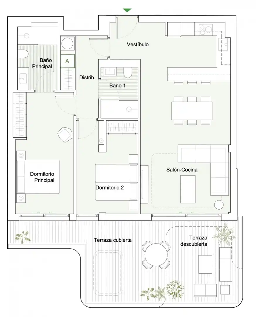 Attique avec piscine à vendre à Riviera del Sol, imagen 11