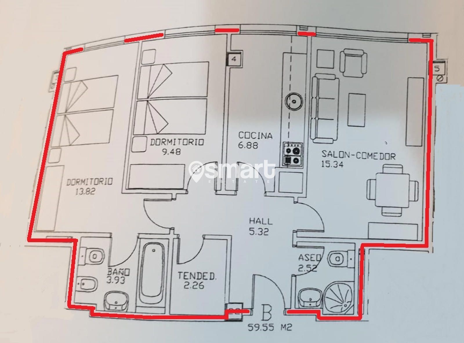 Pis en venda en Gijón  amb Calefacció i Traster