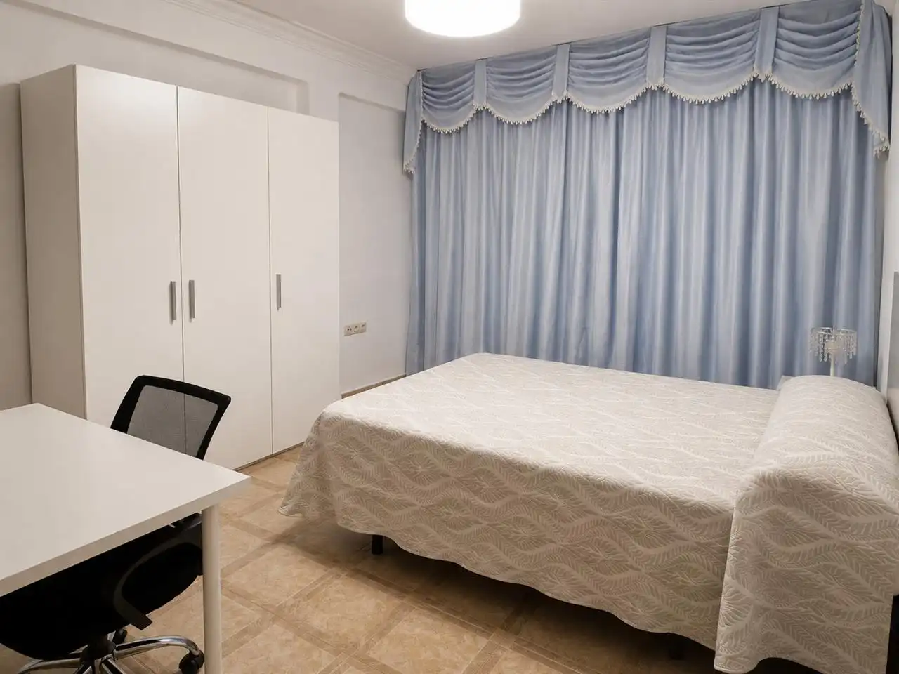 Bedroom of Flat for rent in Málaga  with Furnished