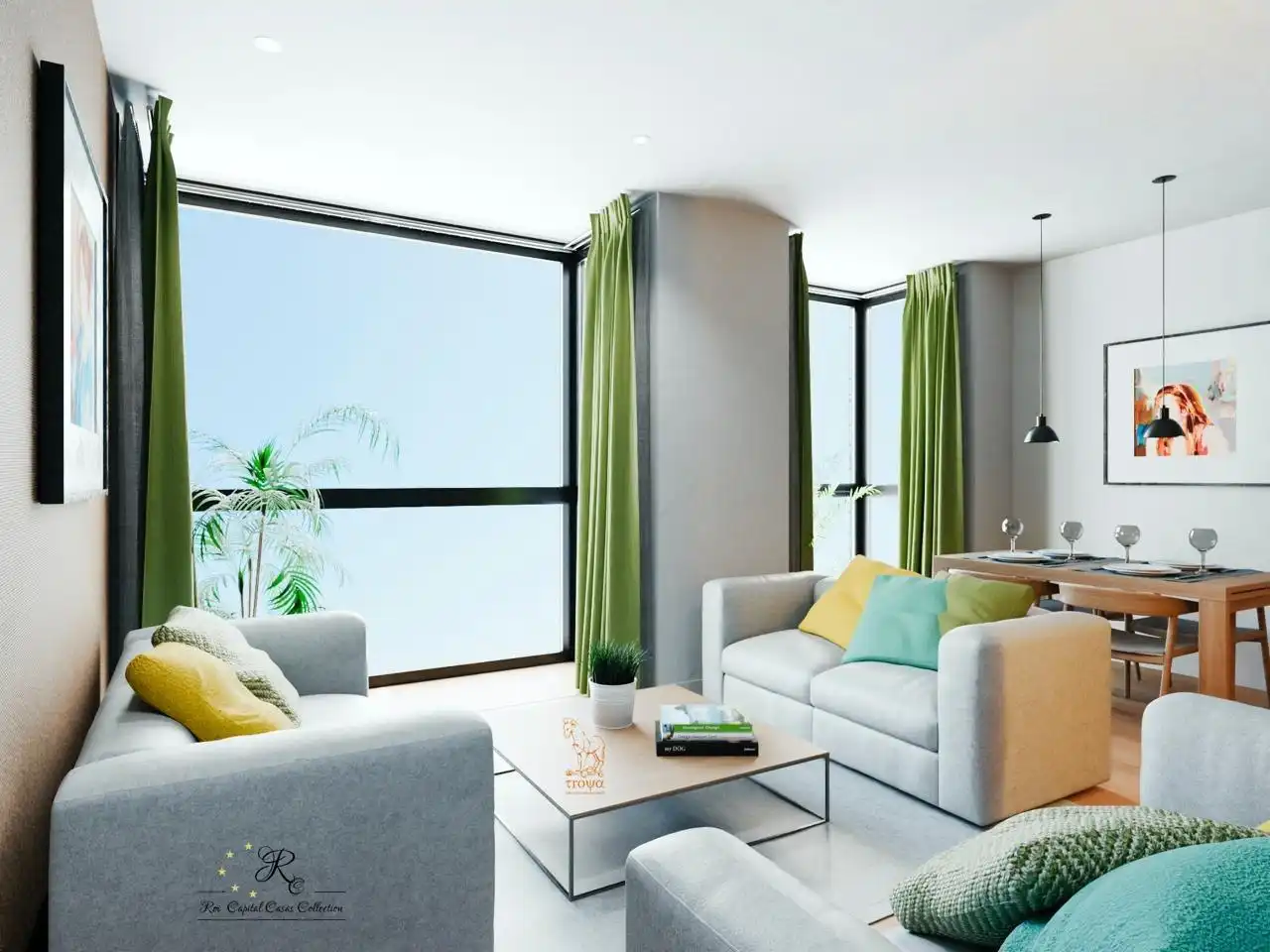 Sala de estar de Ático en venta en Leganés con Calefacción, Terraza y Trastero