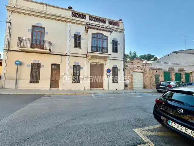 Vista exterior de Casa o chalet en venta en Rocafort con Calefacción, Jardín privado y Terraza