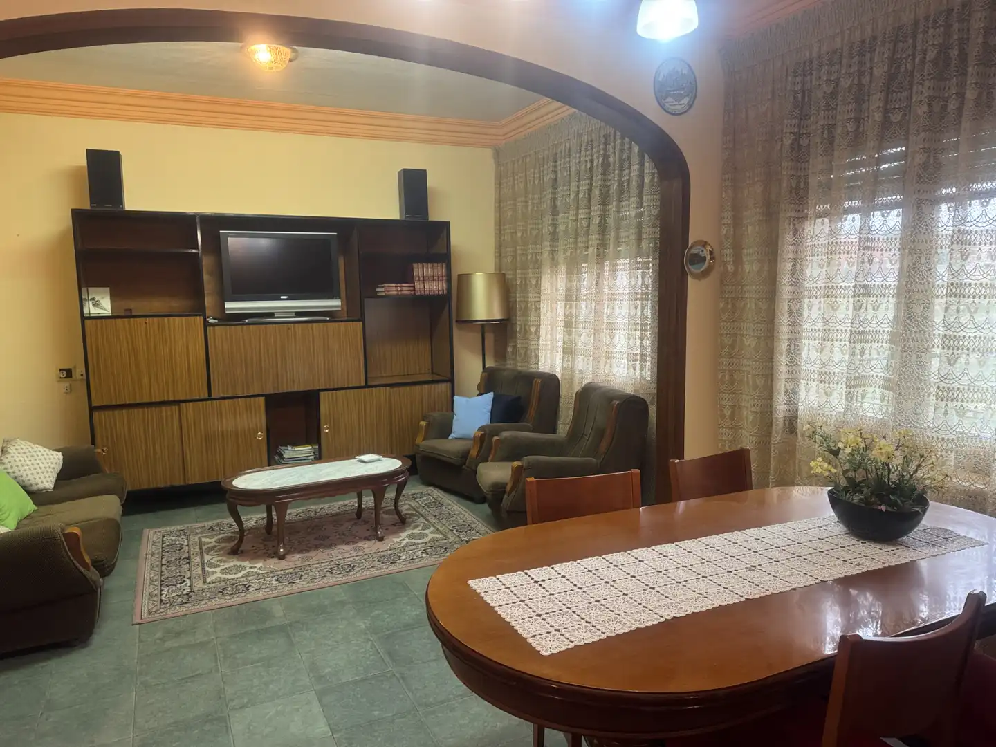 Sala d'estar de Casa o xalet en venda en Tàrrega amb Jardí privat i Terrassa