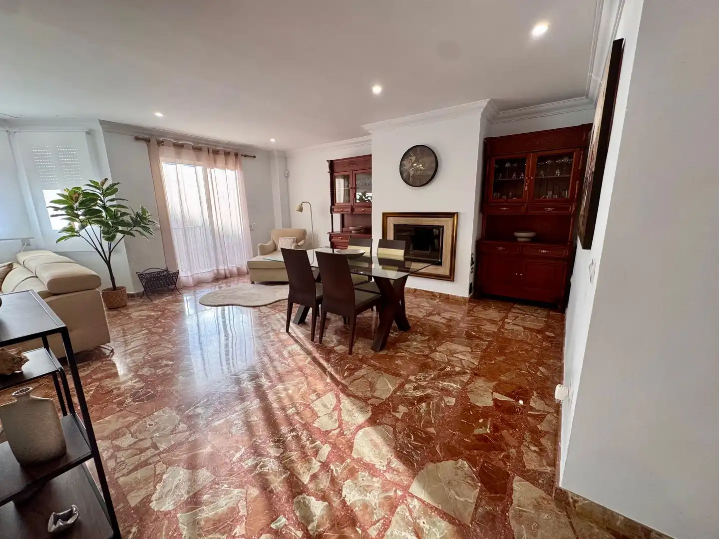 Wohnzimmer von Maisonette zur Miete in Puçol mit Terrasse und Möbliert