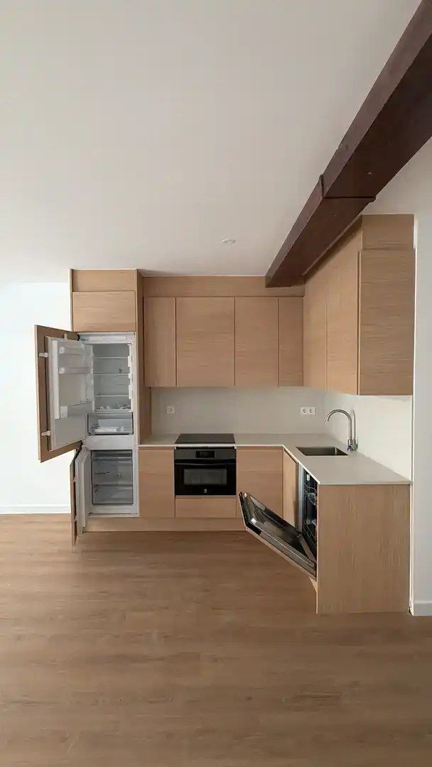 Küche von Wohnung zum Verkauf in Cuenca Capital mit Balkon