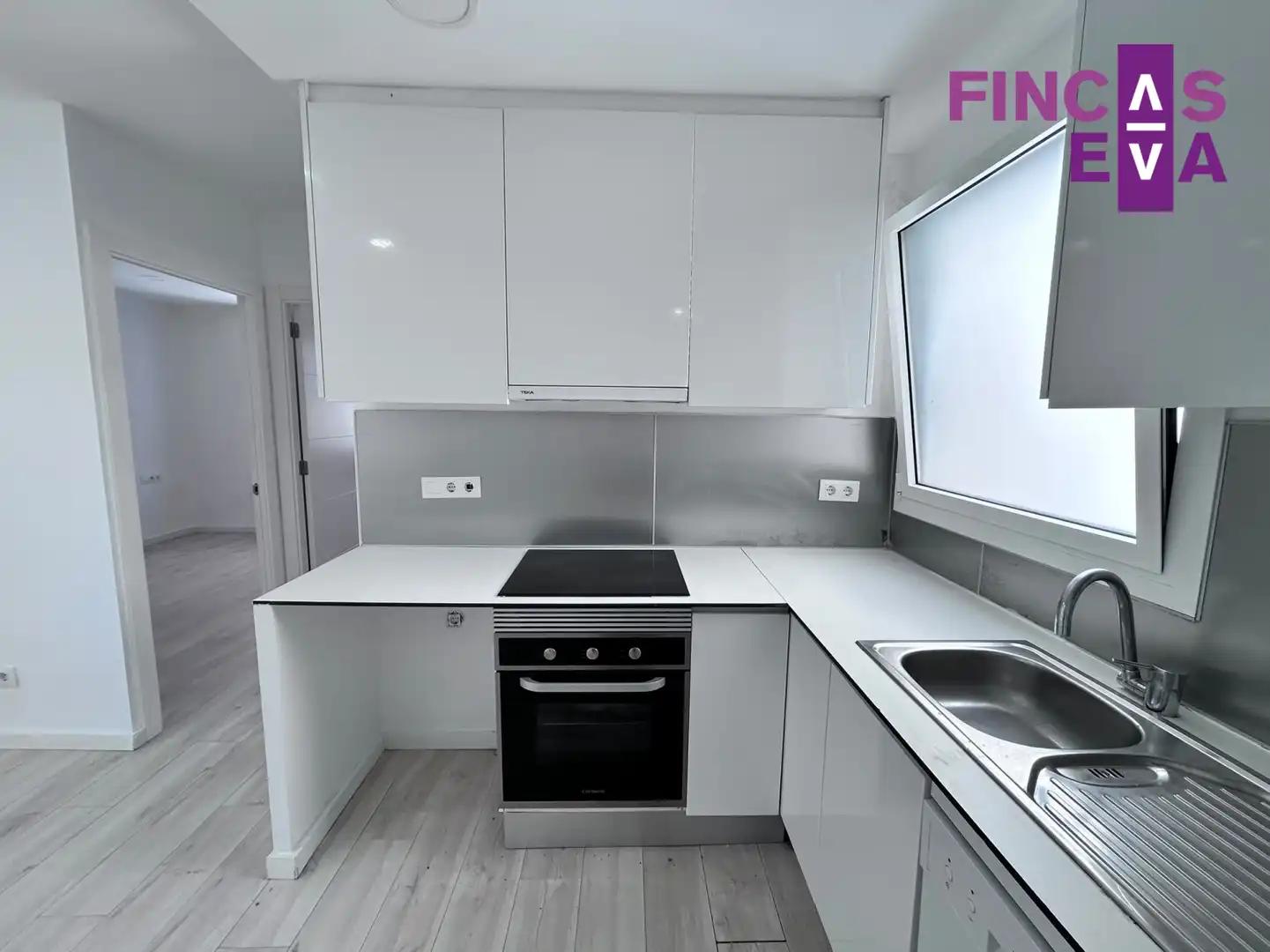 Kitchen of Flat for sale in Barcelona  with Parquet flooring