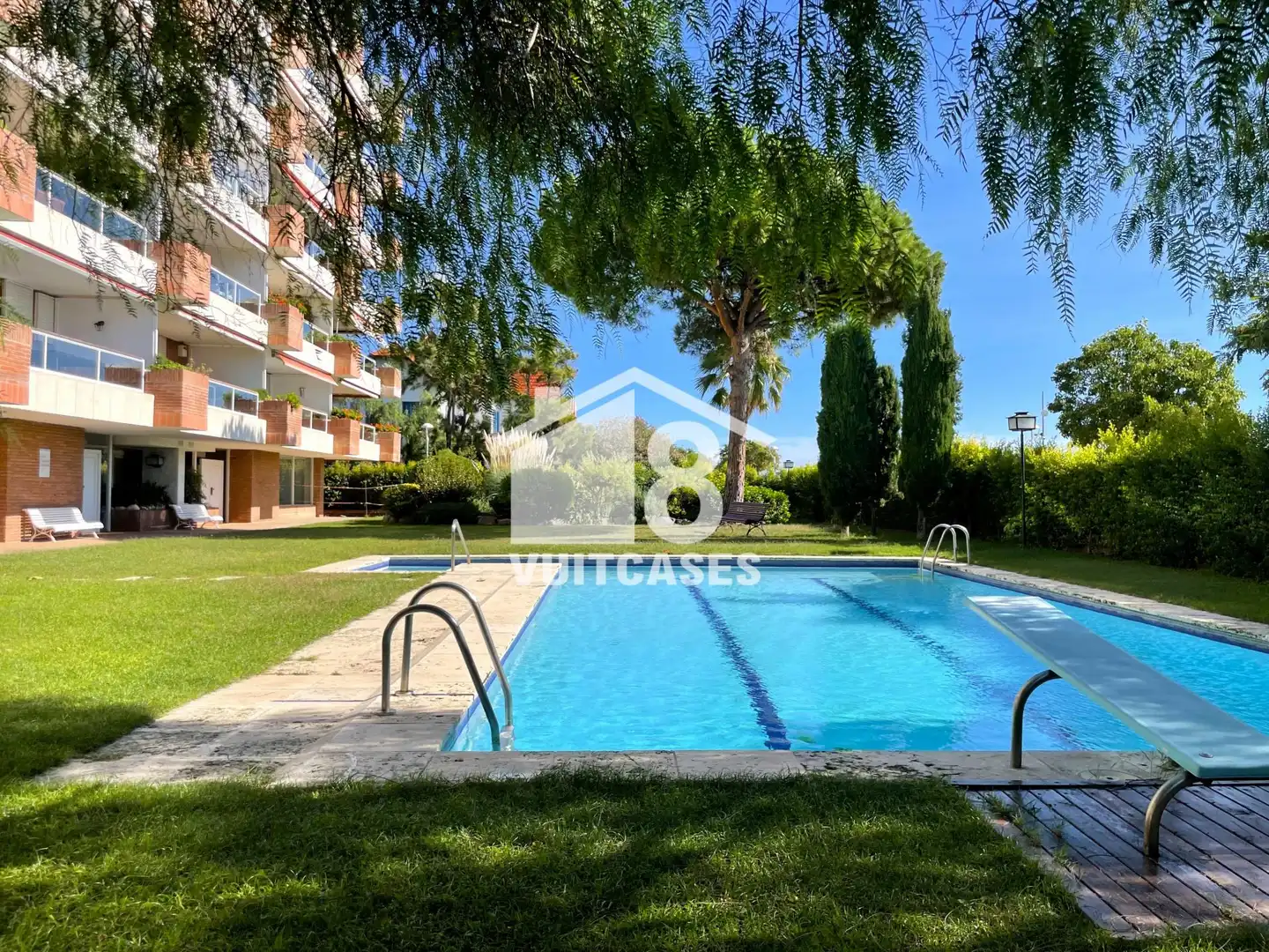 Swimming pool of Flat for sale in Sant Vicenç de Montalt  with Heating, Private garden and Terrace