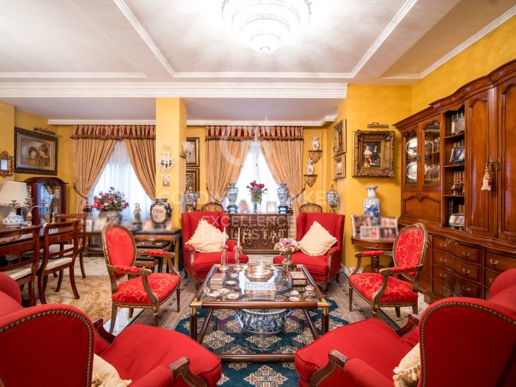 Sala de estar de Piso en venta en  Valencia Capital con Aire acondicionado