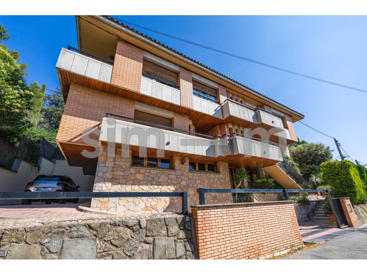 Exterior view of House or chalet for sale in Vic  with Heating, Private garden and Parquet flooring