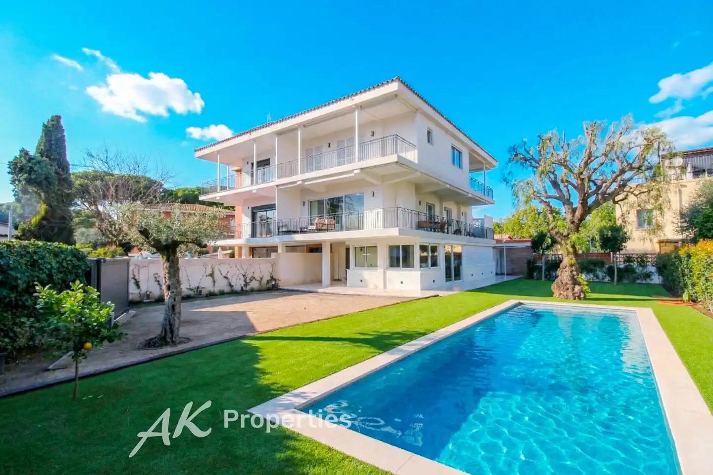 Vista exterior de Casa o chalet en venta en Castelldefels con Aire acondicionado, Calefacción y Jardín privado