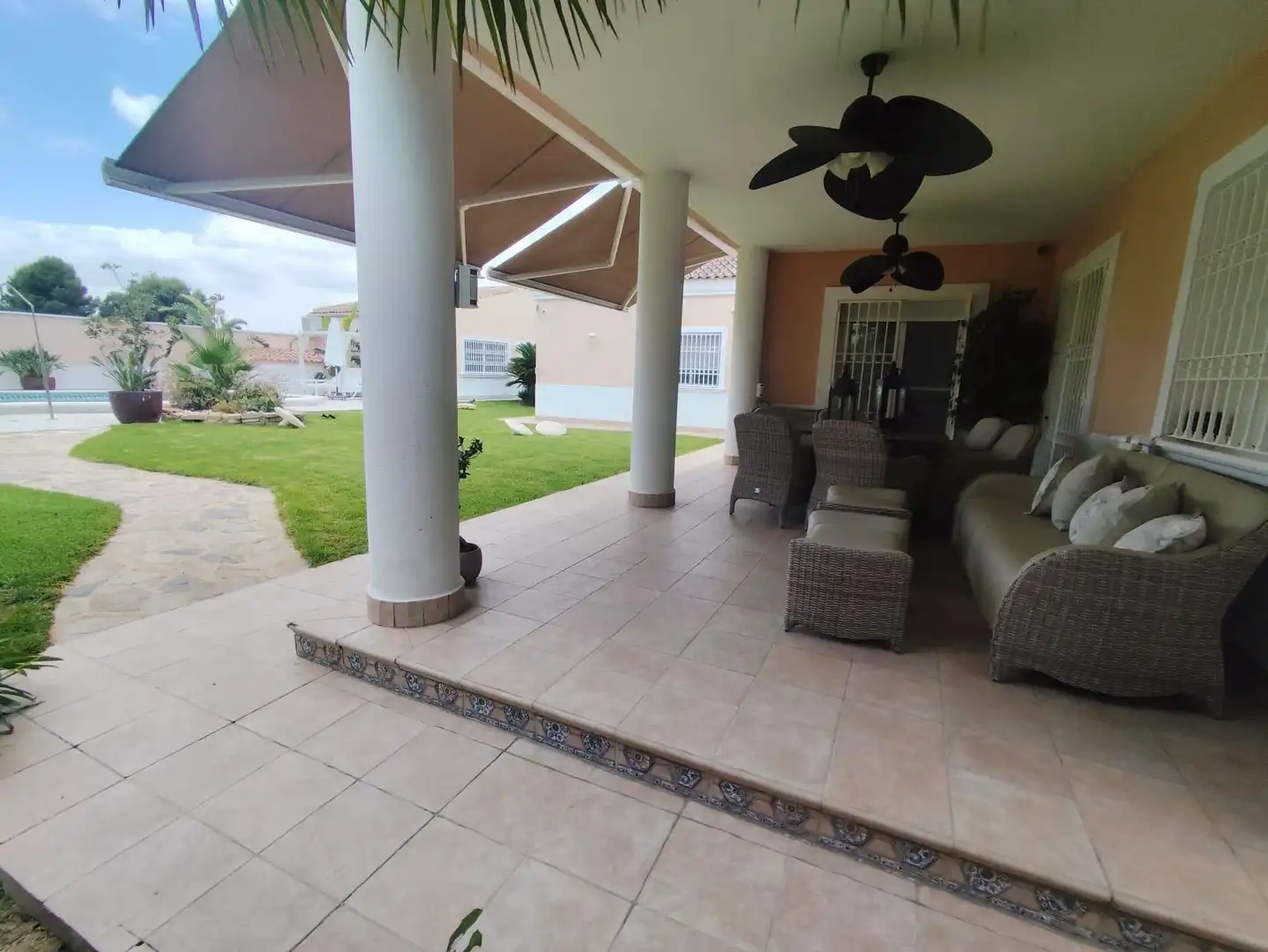 Terraza de Casa o chalet en venta en Murcia con Aire acondicionado, Jardín privado y Terraza