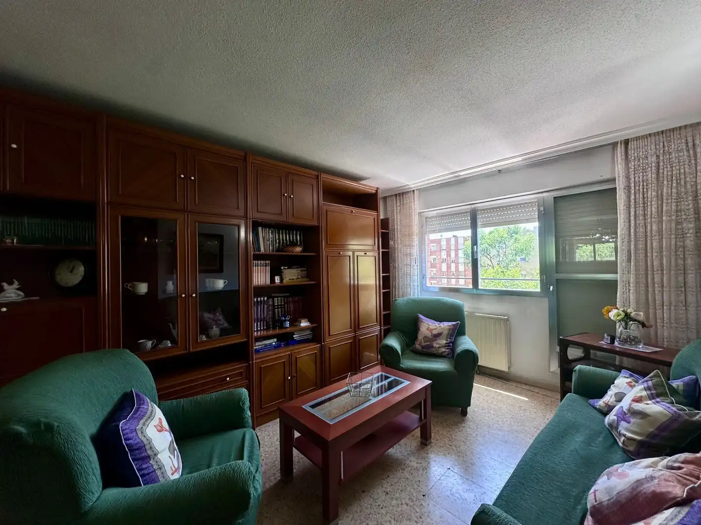 Wohnzimmer von Wohnung zum Verkauf in Madrid mit Heizung