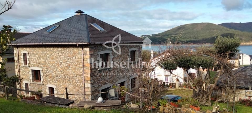 Exterior view of House or chalet for sale in O Vicedo   with Heating, Private garden and Storage room