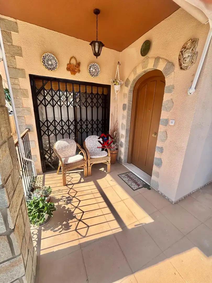 Terrassa de Casa o xalet en venda en San Javier amb Aire condicionat, Calefacció i Jardí privat
