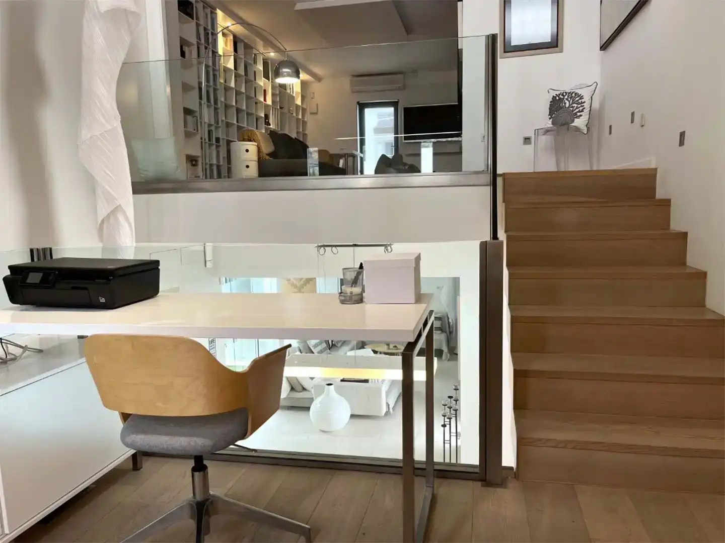 Sala de estar de Dúplex en venta en Adeje con Aire acondicionado, Terraza y Piscina