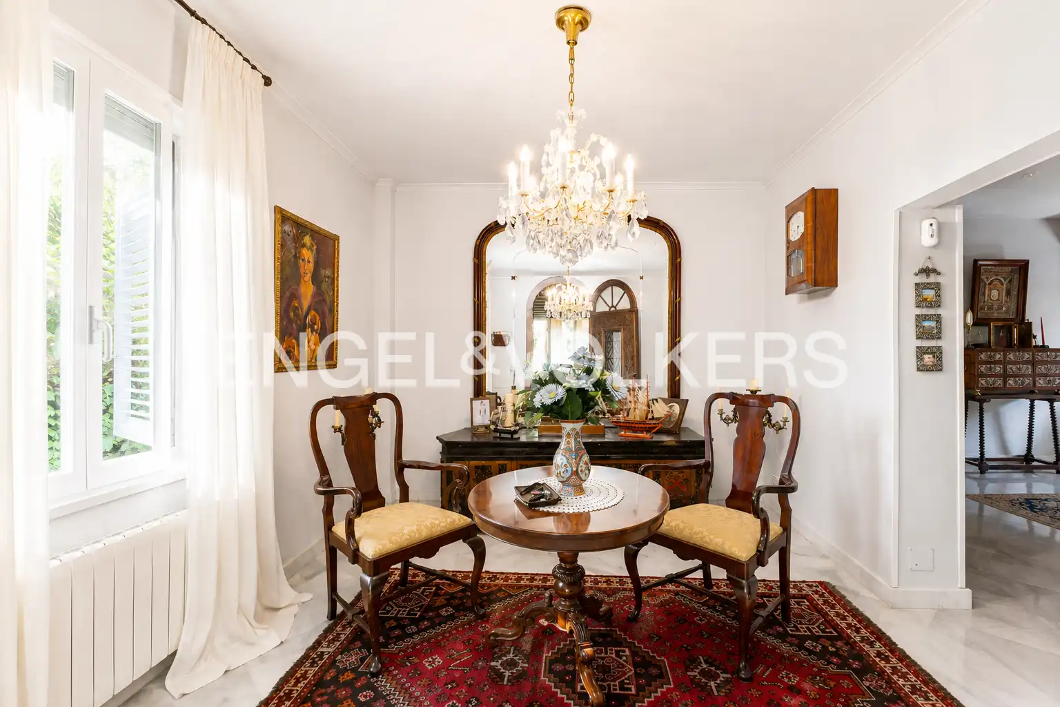 Dining room of Houses for sale in Majadahonda  with Air Conditioner, Heating and Private garden