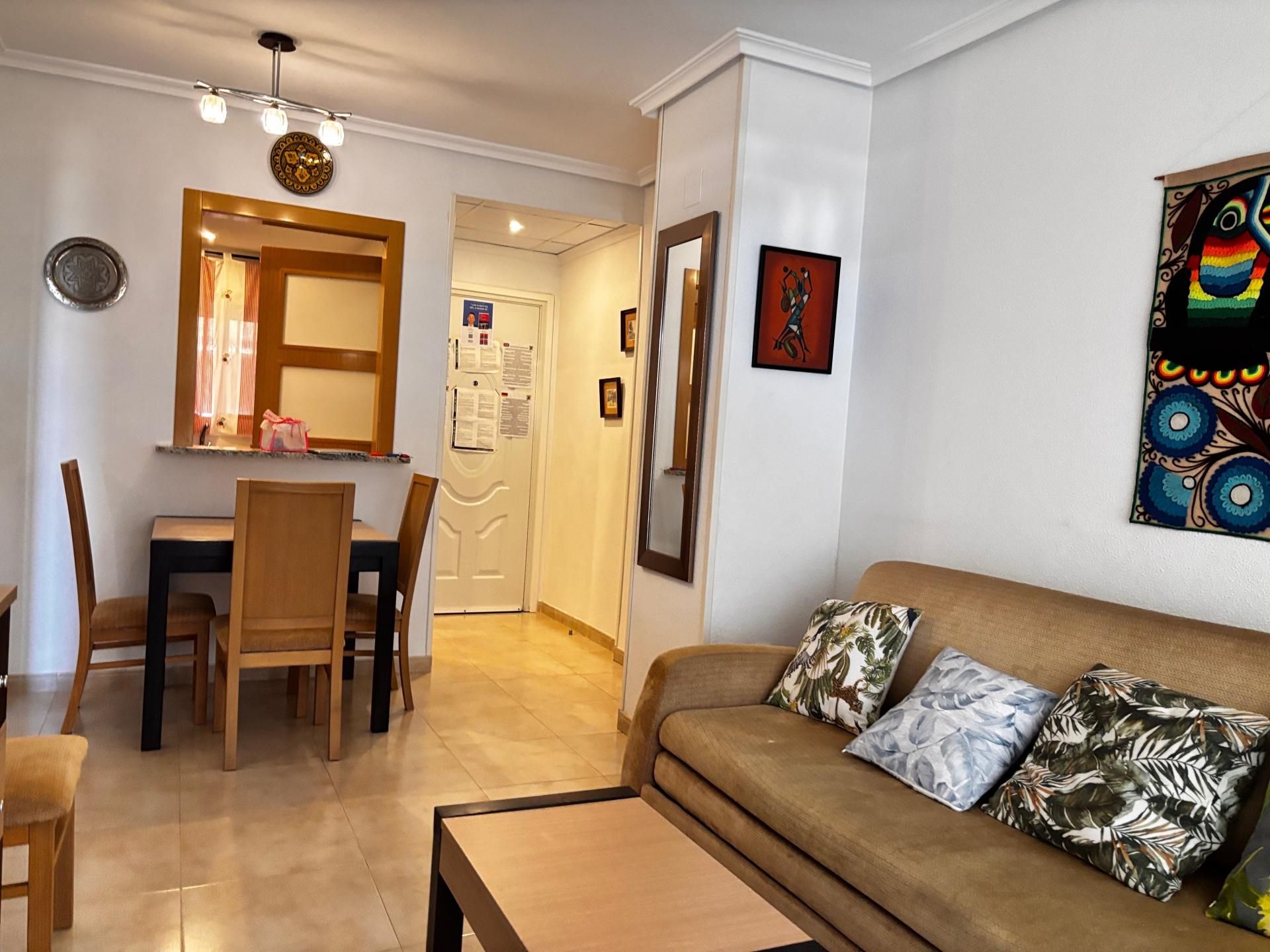 Sala d'estar de Apartament en venda en Oropesa del Mar / Orpesa amb Calefacció, Piscina i Balcó