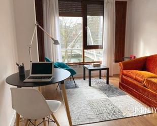 Sala d'estar de Apartament de lloguer en Bilbao 