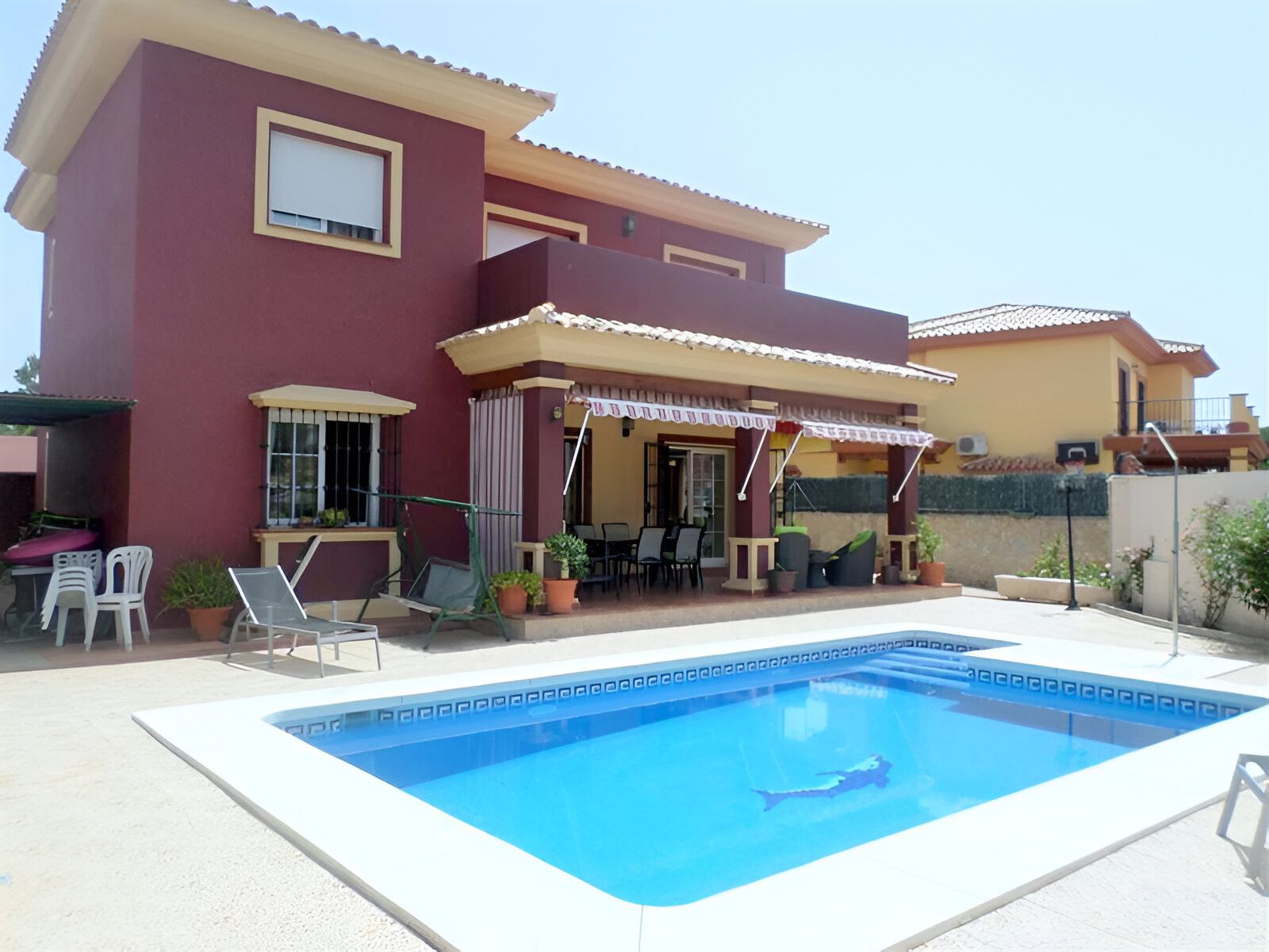 Swimming pool of House or chalet for sale in Mijas  with Air Conditioner, Private garden and Terrace