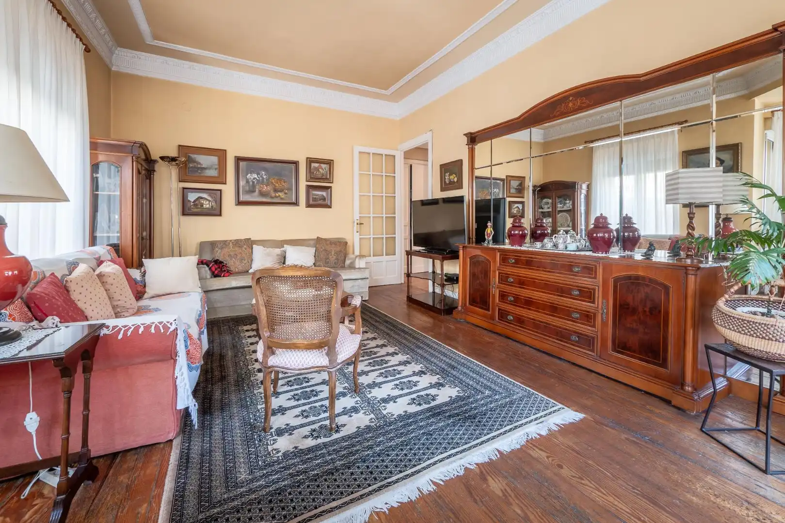 Sala de estar de Piso en venta en Donostia - San Sebastián  con Calefacción