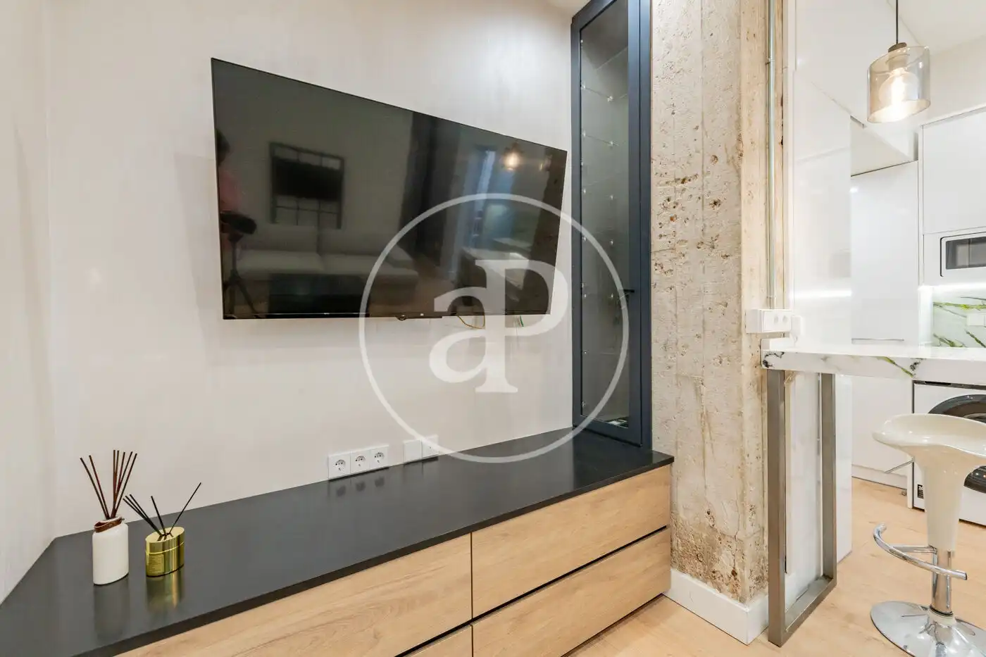 Sala de estar de Piso en venta en Madrid con Aire acondicionado, Calefacción y Jardín privado