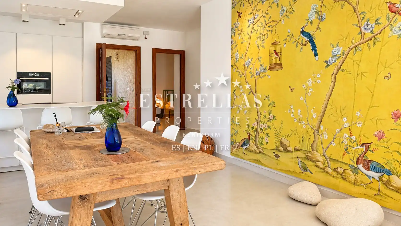 Comedor de Apartamento en venta en Altea con Aire acondicionado, Calefacción y Jardín privado