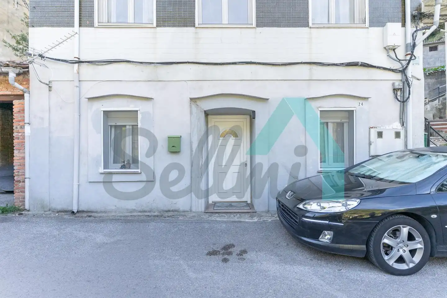 Exterior view of Ground floor for sale in Langreo  with Heating, Storage room and Furnished