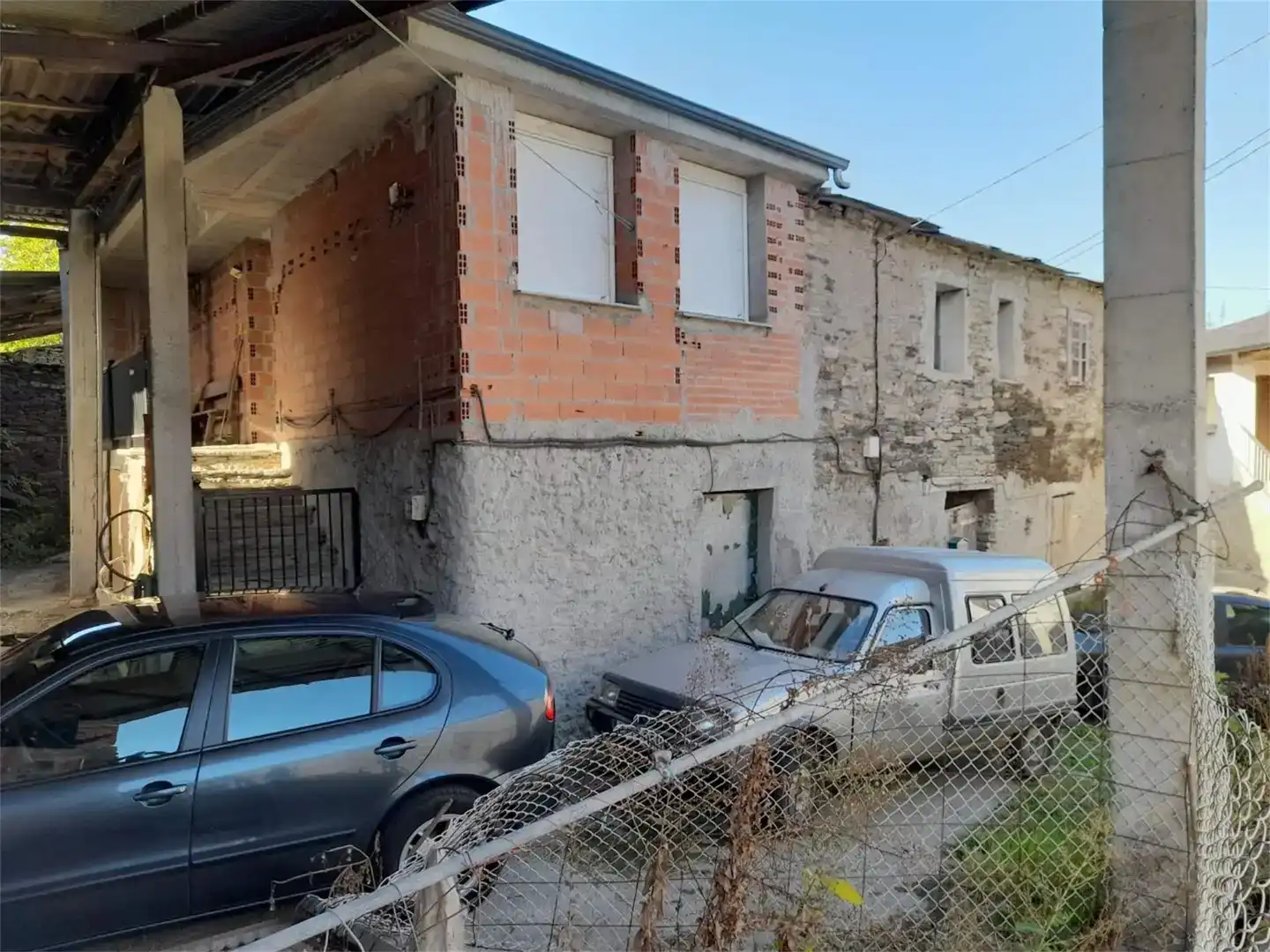 Vista exterior de Pis en venda en O Incio 