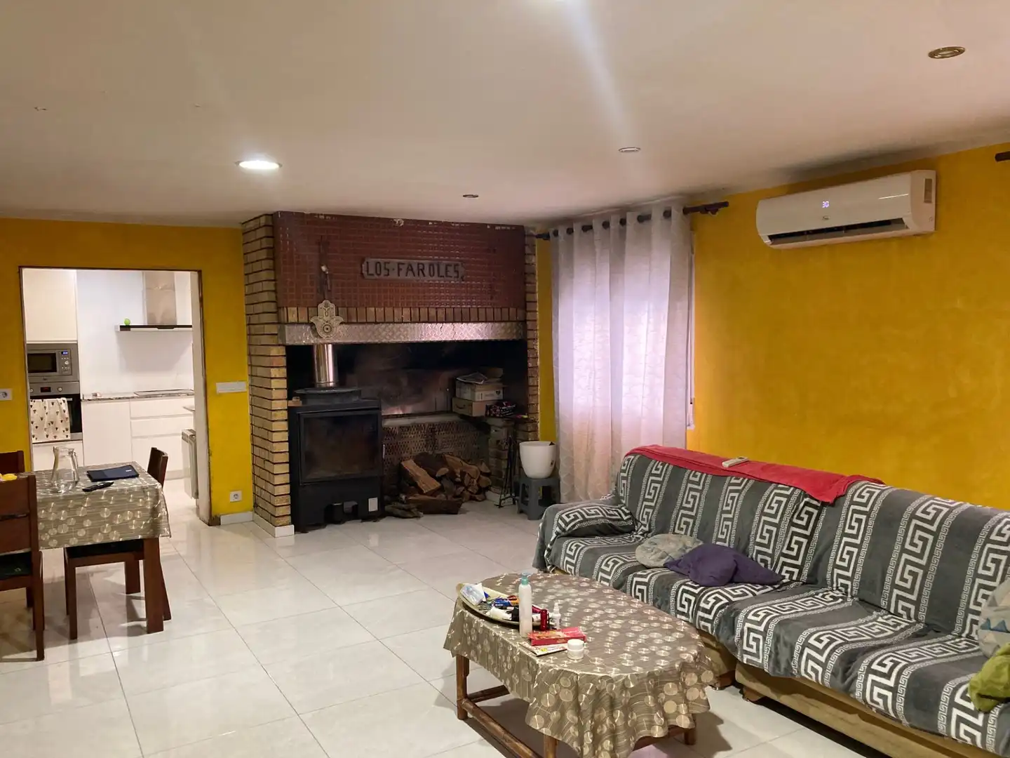 Living room of Houses for sale in Mollerussa  with Air Conditioner, Heating and Terrace