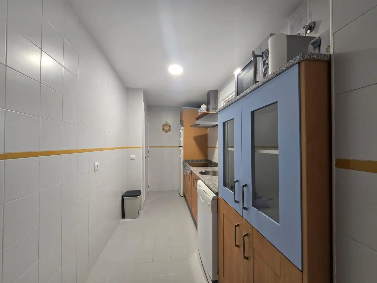 Cuina de Planta baixa de lloguer en Jerez de la Frontera amb Aire condicionat, Terrassa i Moblat