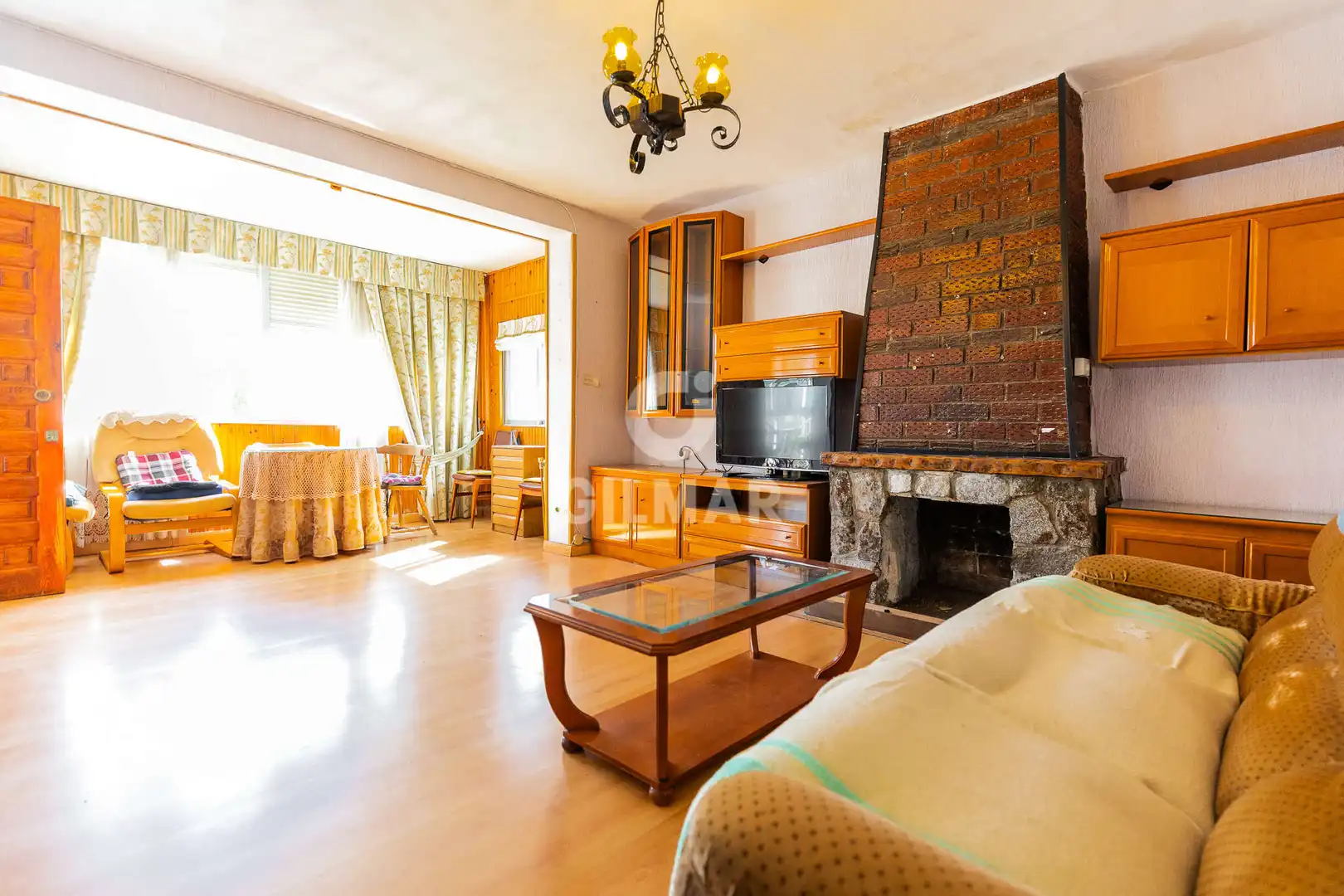 Sala de estar de Casa o chalet en venta en El Boalo - Cerceda – Mataelpino con Calefacción, Jardín privado y Piscina