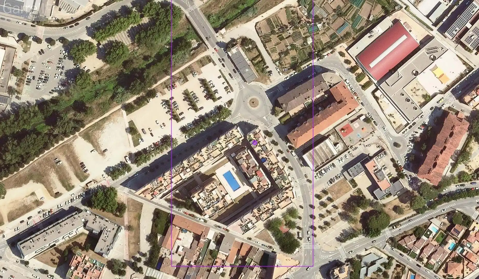 Vista exterior de Pis en venda en Montornès del Vallès amb Piscina i Balcó