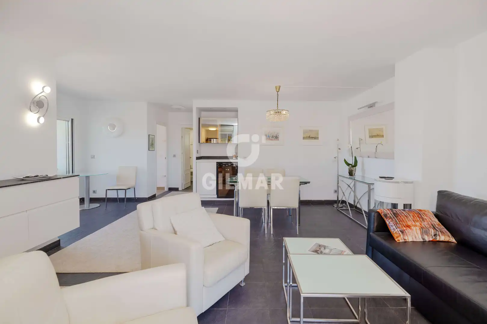 Living room of Flat for sale in Fuengirola  with Heating, Private garden and Swimming Pool