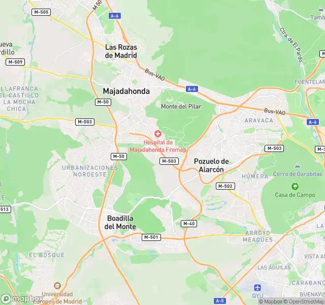 Vista exterior de Piso en venta en Majadahonda