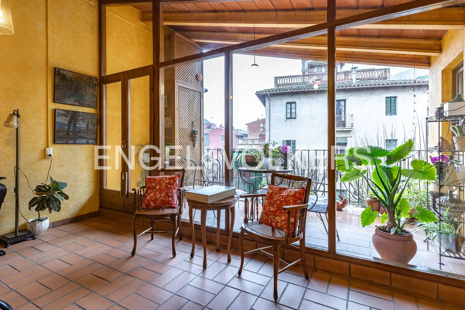 Terraza de Casa adosada en venta en Figaró-Montmany con Aire acondicionado, Calefacción y Parquet