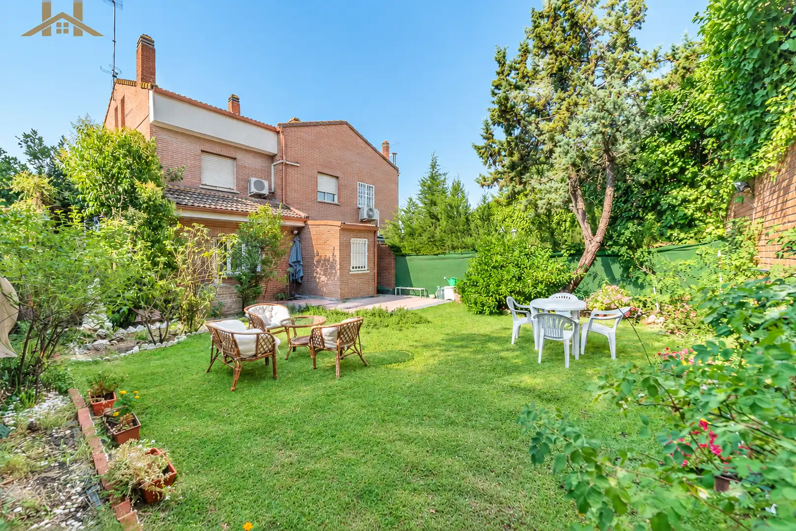 Jardí de Casa o xalet en venda en Móstoles amb Aire condicionat, Calefacció i Jardí privat