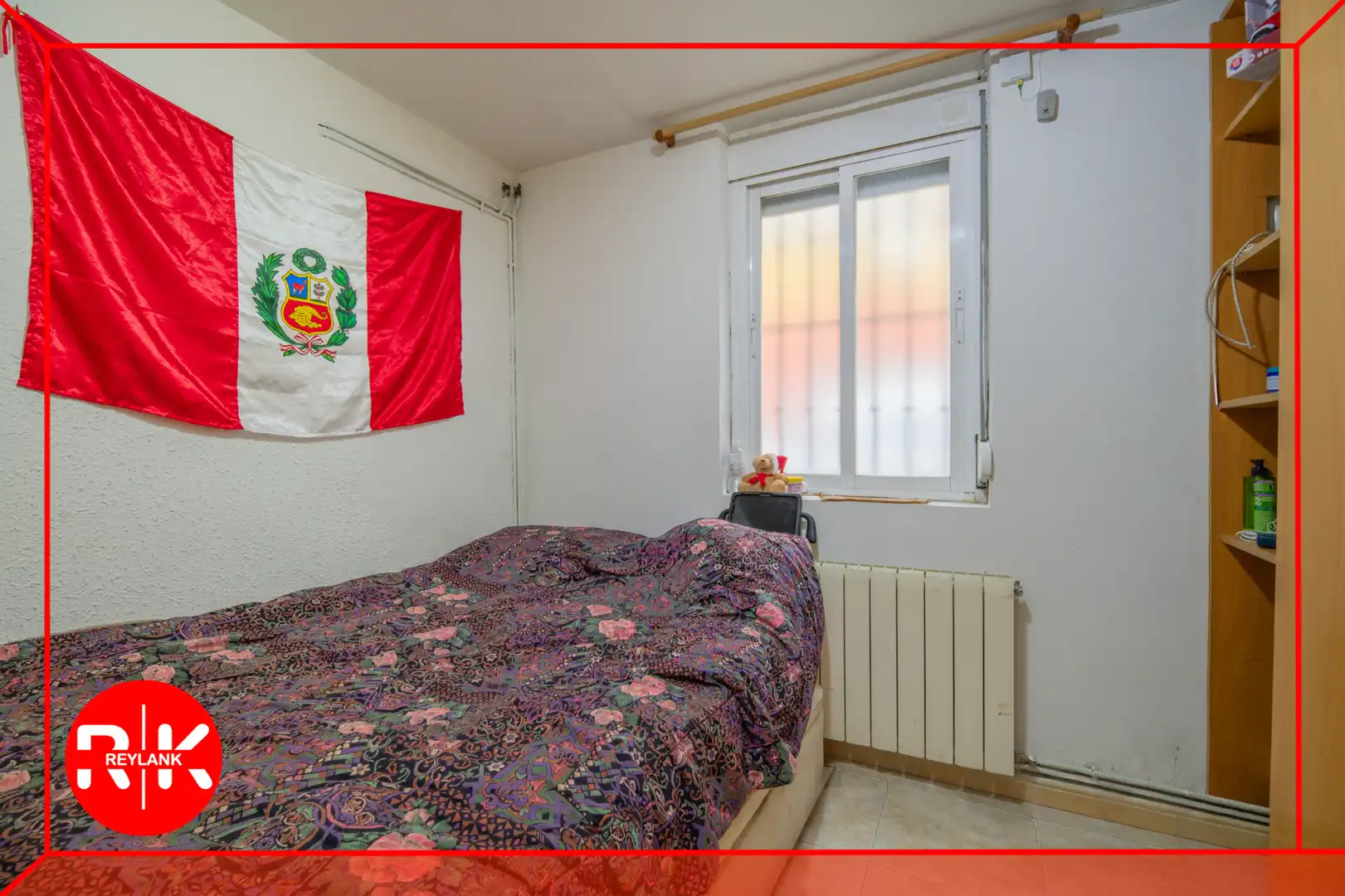 Bedroom of Flat for sale in Madrid  with Heating, Washing machine and Microwave