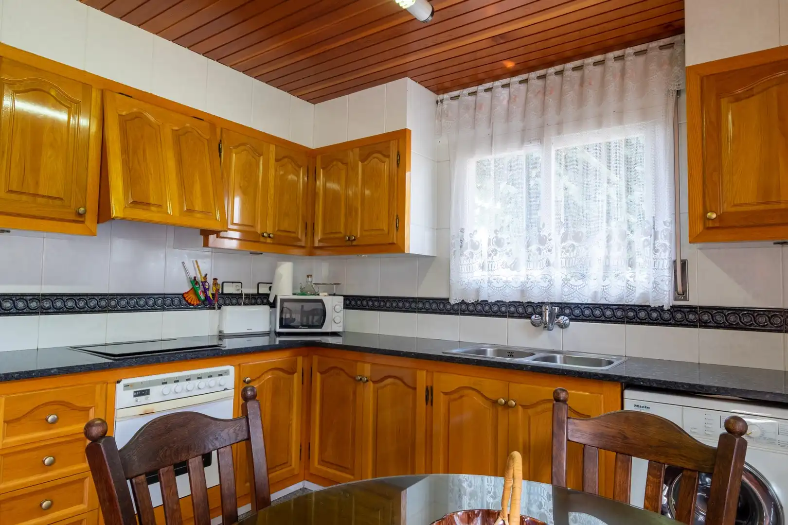 Kitchen of Houses for sale in Girona  with Heating, Terrace and Storage room