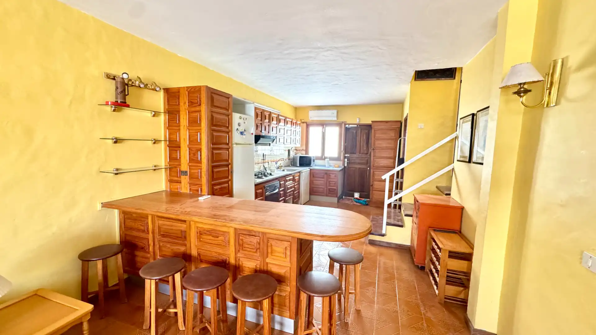 Cocina de Casa adosada en venta en Tías con Jardín privado, Terraza y Balcón