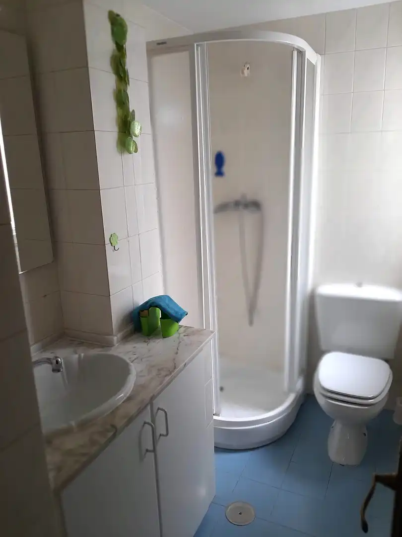 Baño de Dúplex en venta en Oleiros con Calefacción, Parquet y Terraza