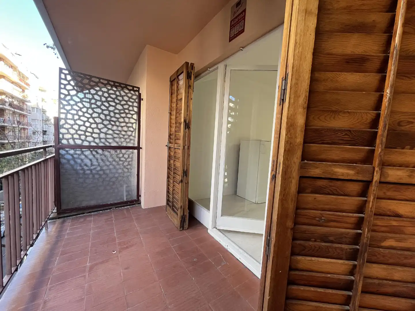 Terrasse von Wohnung zum Verkauf in Girona mit Heizung und Parkett