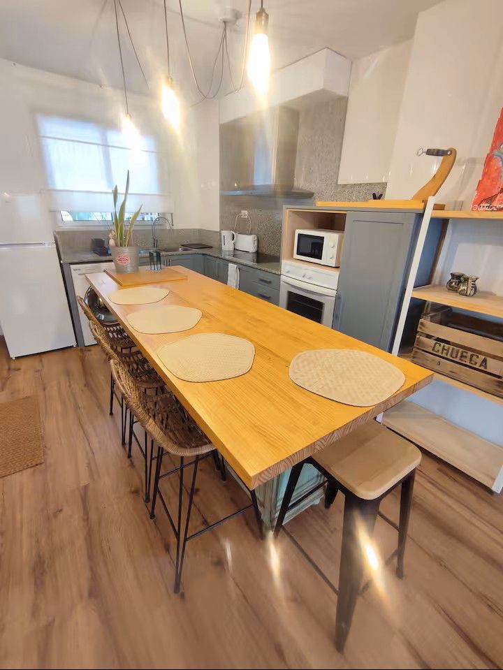 Cocina de Piso de alquiler en Fraga con Aire acondicionado, Calefacción y Amueblado