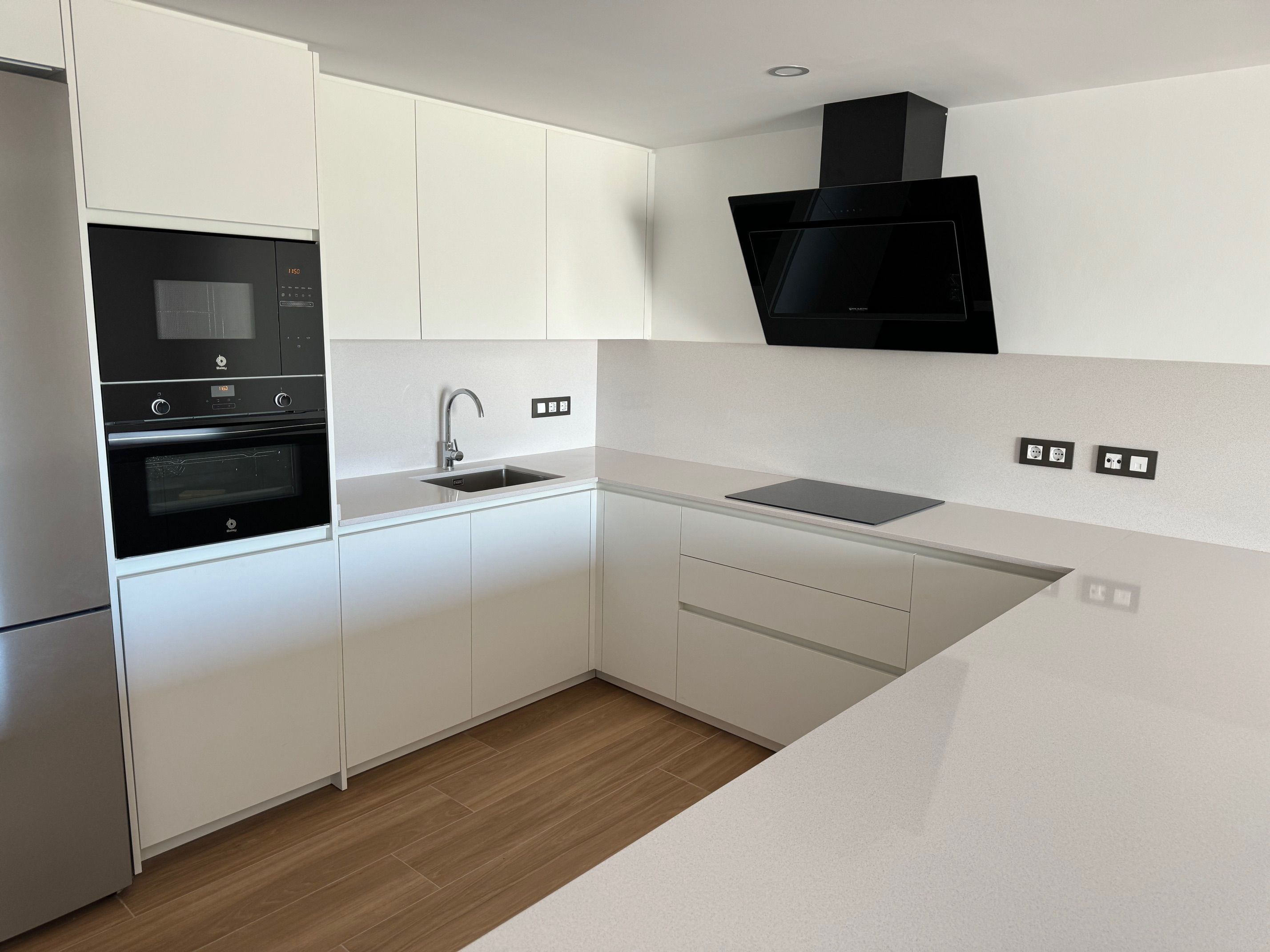 Kitchen of Single-family semi-detached for sale in Viladecavalls  with Air Conditioner, Heating and Terrace