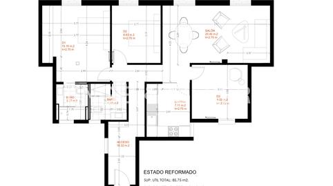 Foto 3 de Apartament en venda a Calle Velázquez, Castellana,  Madrid Capital