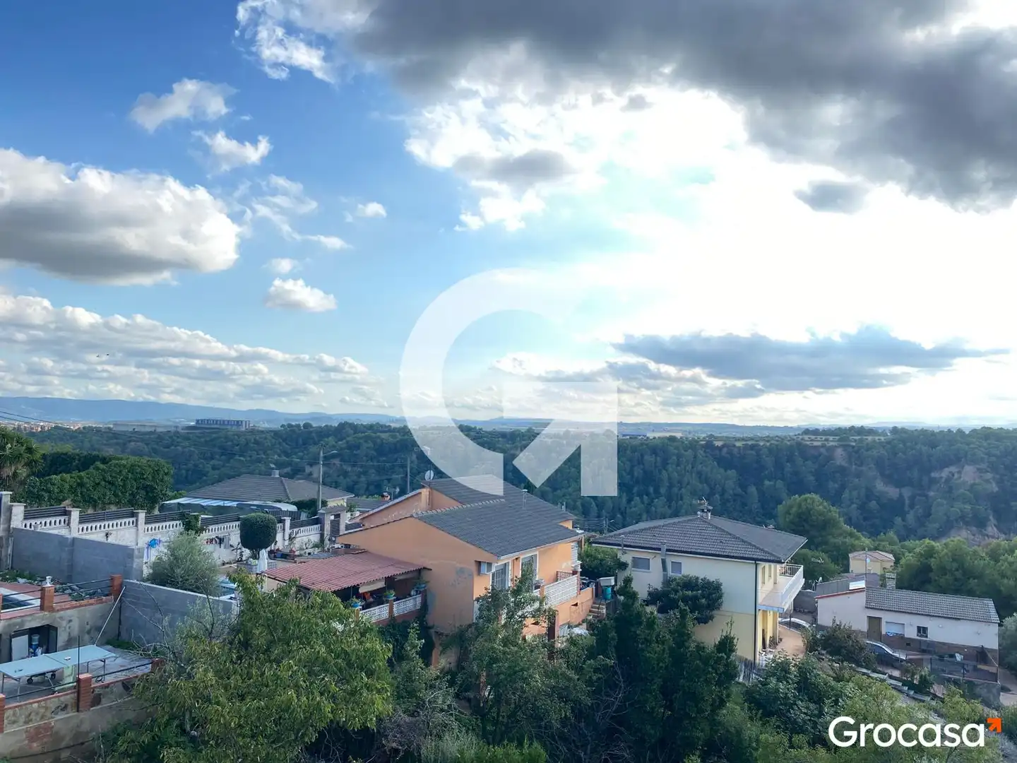 Vista exterior de Casa o chalet en venta en Els Hostalets de Pierola con Calefacción, Jardín privado y Terraza