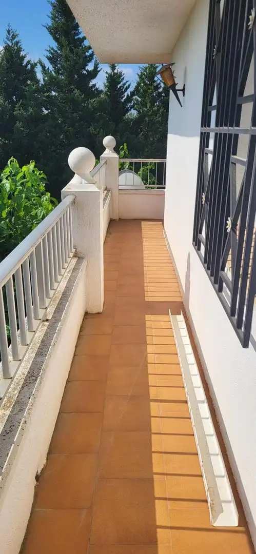 Balcony of Houses for sale in Roquetes  with Private garden, Terrace and Storage room