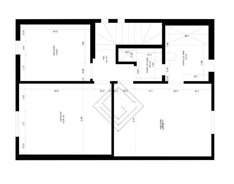 Single-family semi-detached for sale in  Madrid Capital  with Air Conditioner, Heating and Terrace